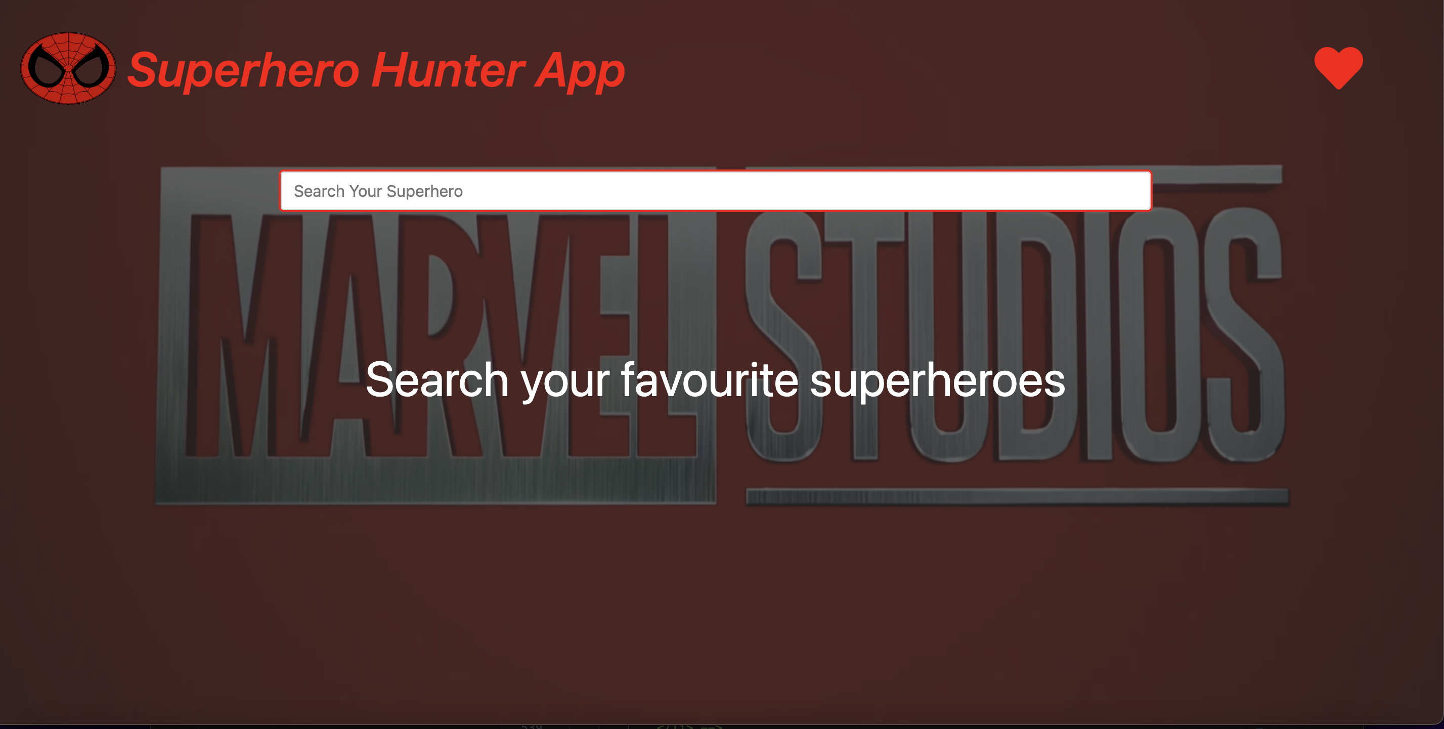 Superhero Hunter App